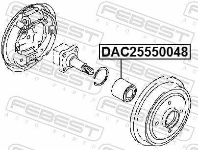 Wheel Bearing DAC25550048 - image 2