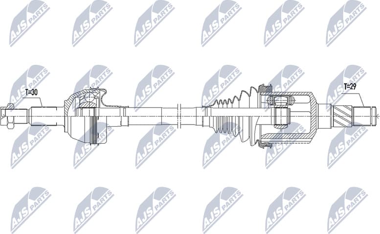 Drive Shaft NPW-CH-116