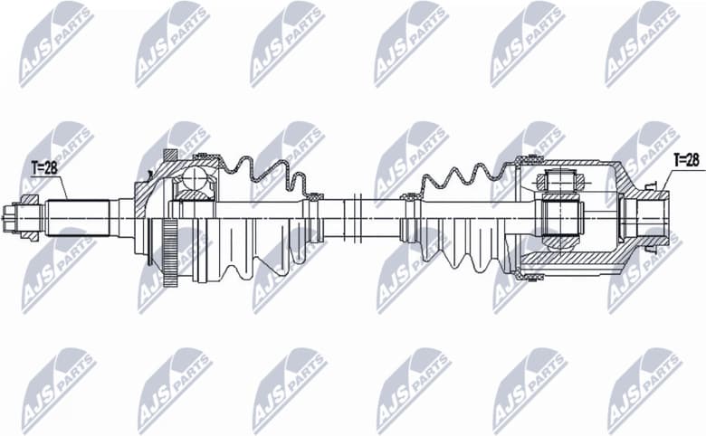 Drive Shaft NPW-KA-370