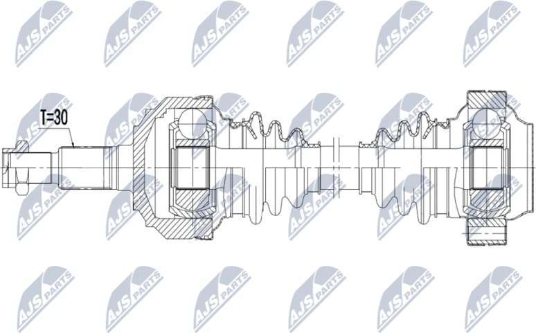 Drive Shaft NPW-VW-188