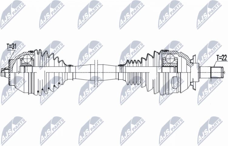 Drive Shaft NPW-BM-184