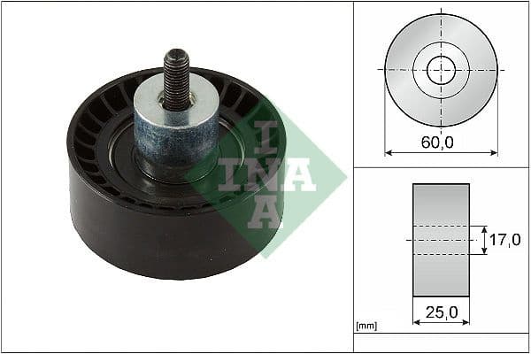Deflection Pulley/Guide Pulley, timing belt 532 0997 10