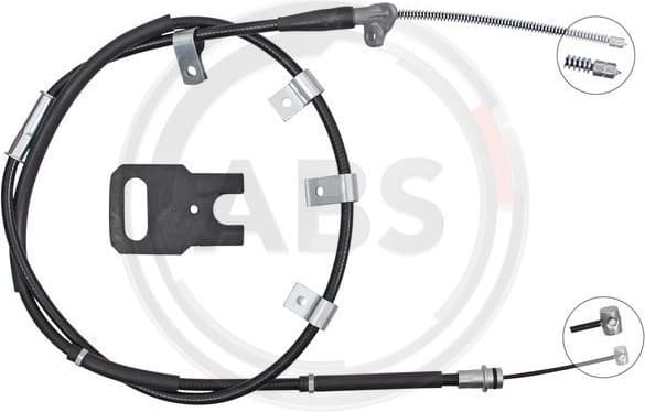 Cable Pull, parking brake K10129