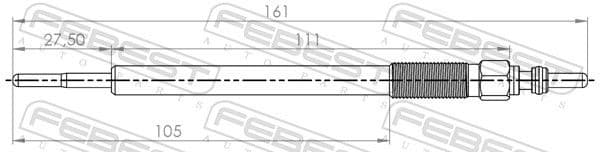 Glow Plug 04642-002 - image 2