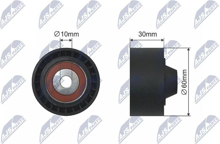 Tensioner Pulley, V-belt RNK-CT-042