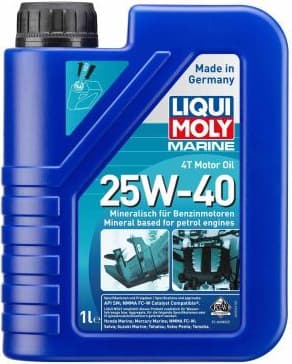 Engine Oil Marine 4T Motor Oil 25W-40 25026