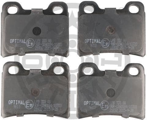 Brake Pad Set, disc brake BP-09813