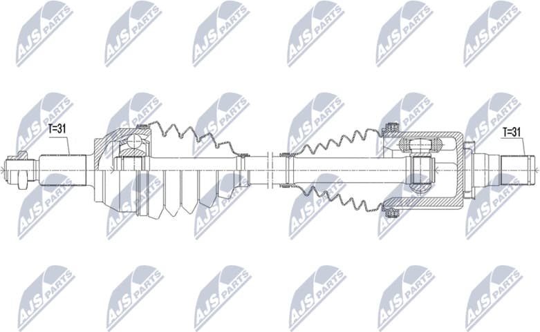 Drive Shaft NPW-LR-021