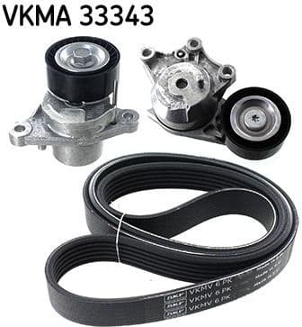 V-ribbed Belt Set VKMA 33343