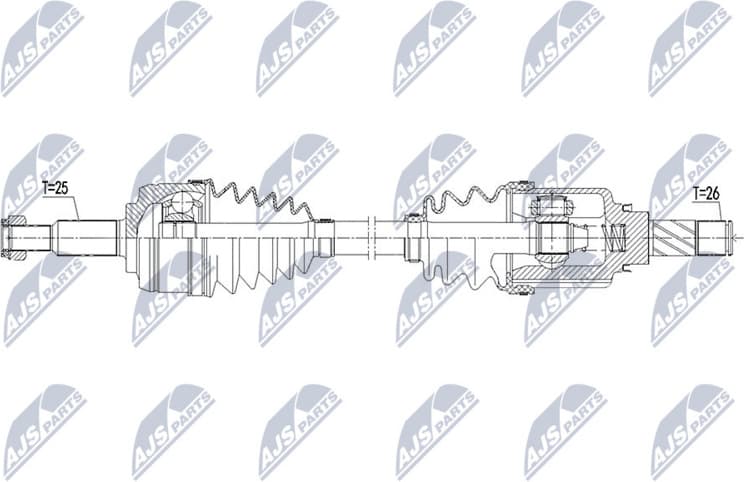 Drive Shaft NPW-RE-113