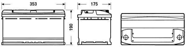Starter Battery CLASSIC * EC900 - image 2