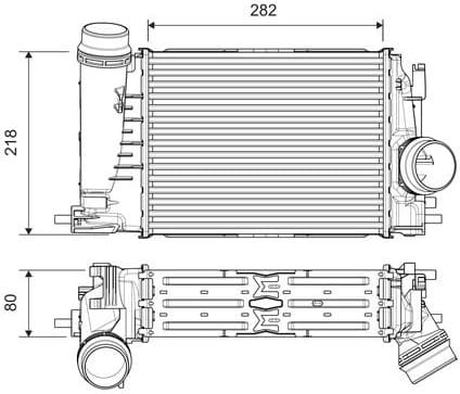 Charge Air Cooler 818316