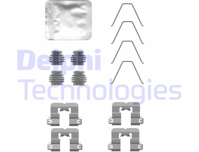 Accessory Kit, disc brake pad LX0763