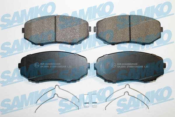 Brake Pad Set, disc brake 5SP2208