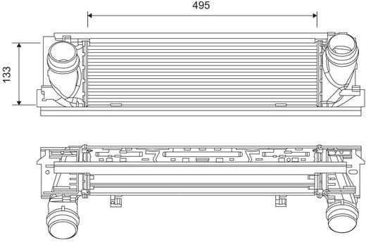 Charge Air Cooler 818261