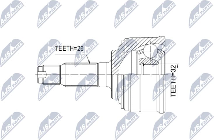 Joint Kit, drive shaft NPZ-HD-016