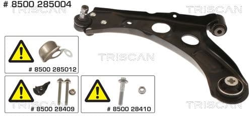 Control/Trailing Arm, wheel suspension 8500 285004