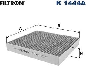 Filter, cabin air K 1444A