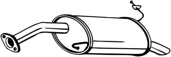 Rear Muffler 165-287