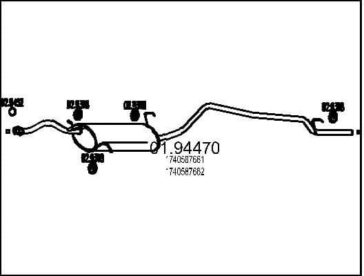Rear Muffler 01.94470
