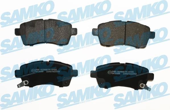 Brake Pad Set, disc brake 5SP2252
