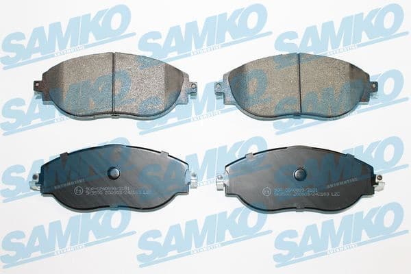 Brake Pad Set, disc brake 5SP2163