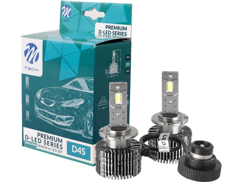 Lemputės D4S LED Plug&Play kmpl (2vnt) - LZXD4S (M-TECH) - Autoera