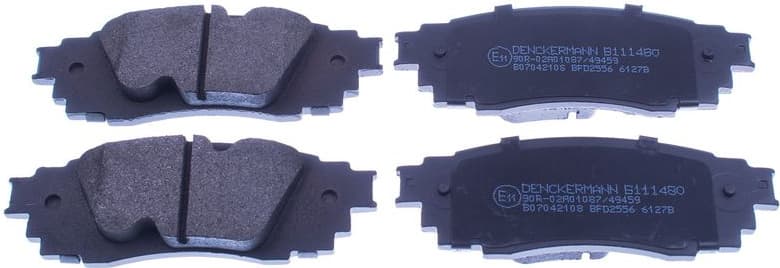 Brake Pad Set, disc brake B111480