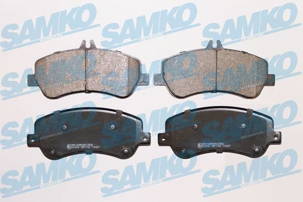 Brake Pad Set, disc brake 5SP1762