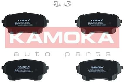 Brake Pad Set, disc brake JQ1018154 - image 3