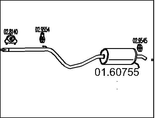 Rear Muffler 01.60755