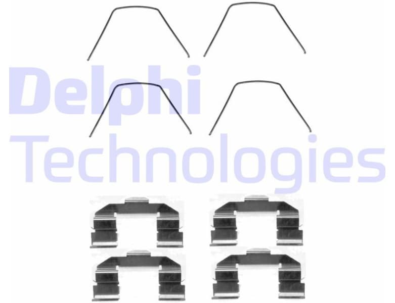 Accessory Kit, disc brake pad LX0421