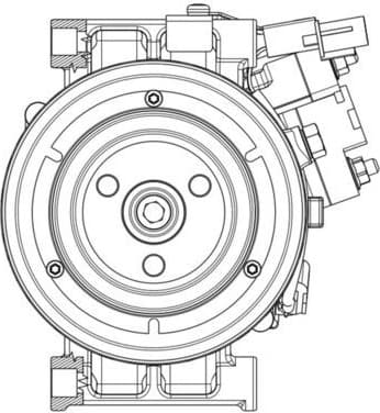 Compressor, air conditioning BEHR *** PREMIUM LINE *** ACP 637 000P - image 3