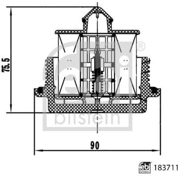 Hydraulic Filter Kit, automatic transmission 183711
