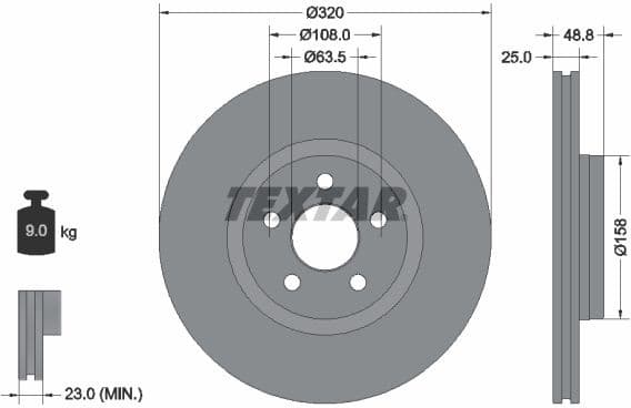 Brake Disc PRO 92326103