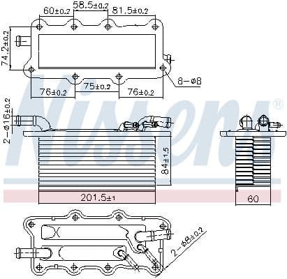 Charge Air Cooler ** FIRST FIT ** 96122