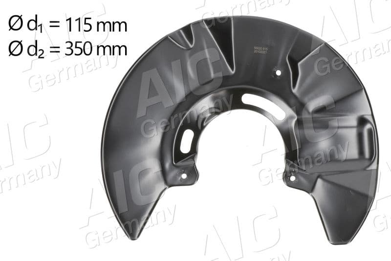 Splash Guard, brake disc Original AIC Quality 56020