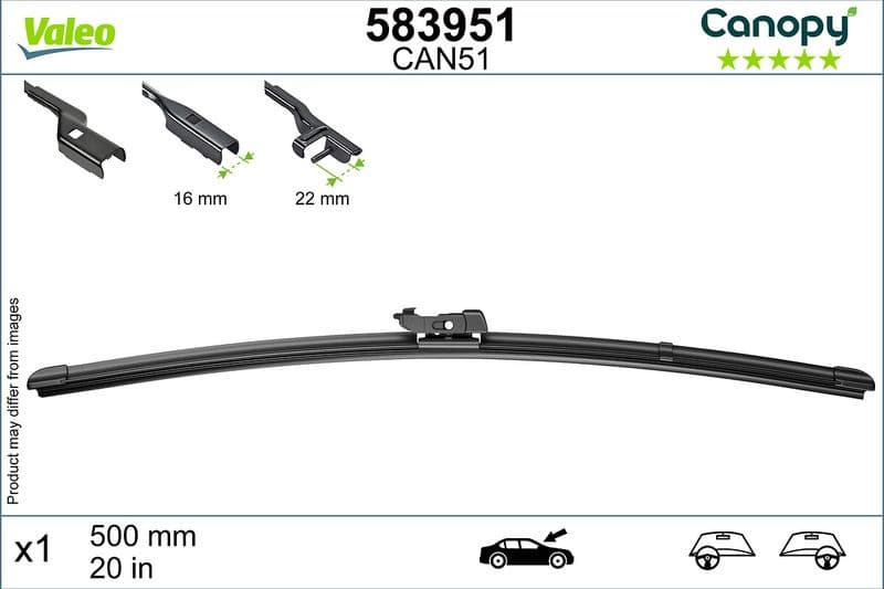Wiper Blade CANOPY 583951