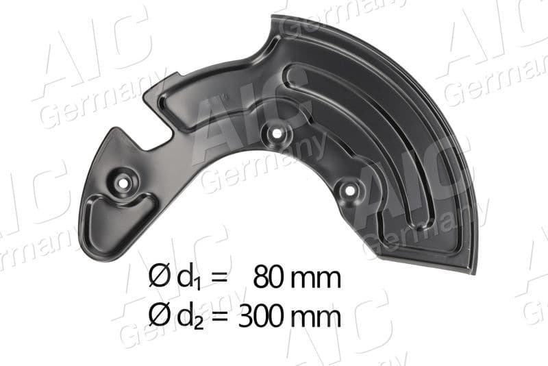 Splash Guard, brake disc NEW MOBILITY PARTS 55542