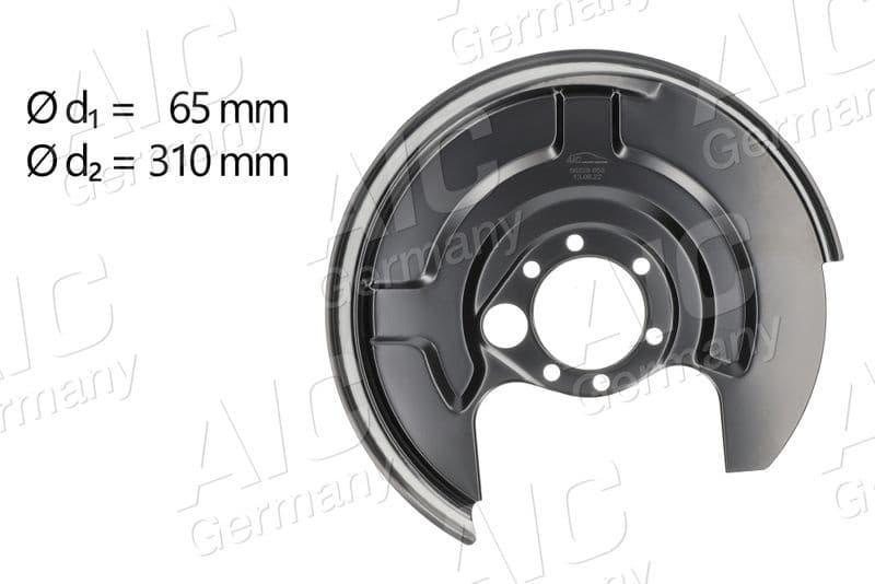 Splash Guard, brake disc NEW MOBILITY PARTS 56228