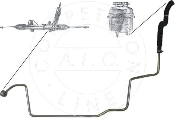 Hydraulic Hose, steering Original AIC Quality 57189 - image 2