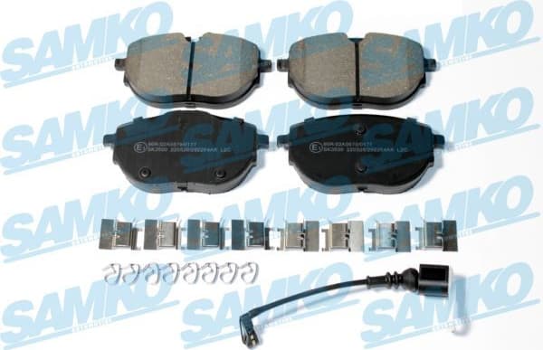 Brake Pad Set, disc brake 5SP2254AK