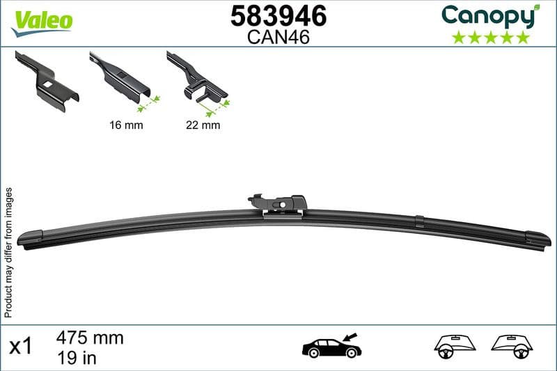 Wiper Blade CANOPY 583946