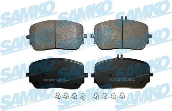 Brake Pad Set, disc brake 5SP2244