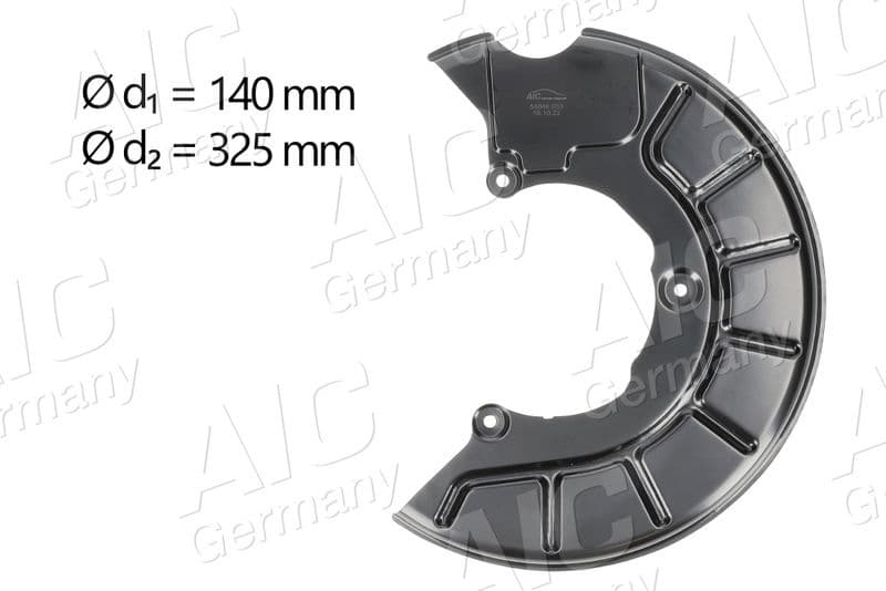 Splash Guard, brake disc NEW MOBILITY PARTS 54846