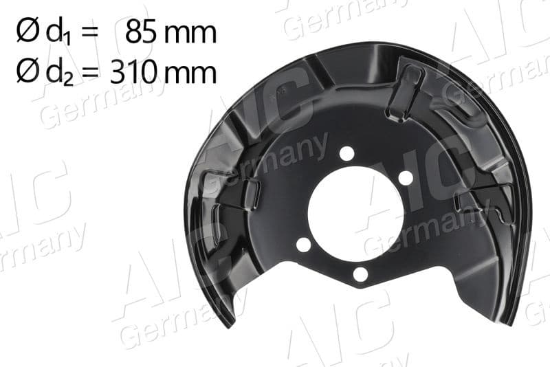 Splash Guard, brake disc Original AIC Quality 58269