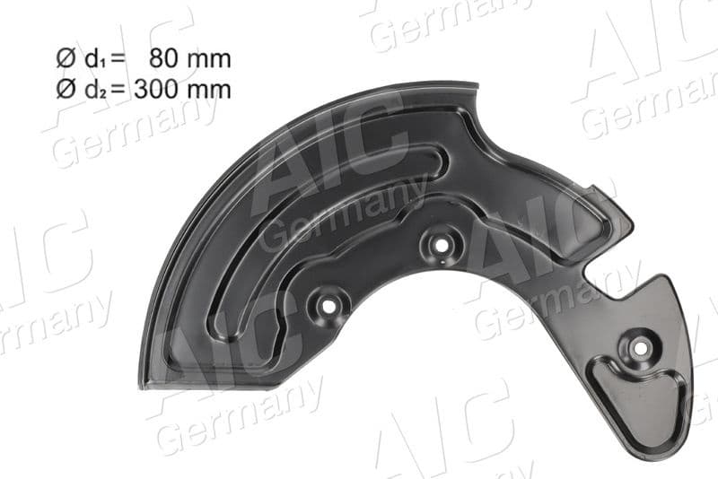 Splash Guard, brake disc NEW MOBILITY PARTS 55541