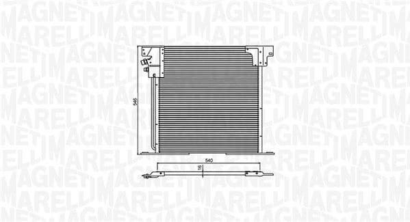 Condenser, air conditioning 350203903000
