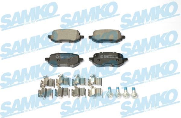 Brake Pad Set, disc brake 5SP2265K