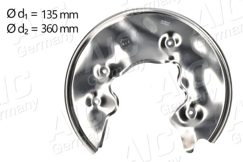 Splash Guard, brake disc NEW MOBILITY PARTS 56149